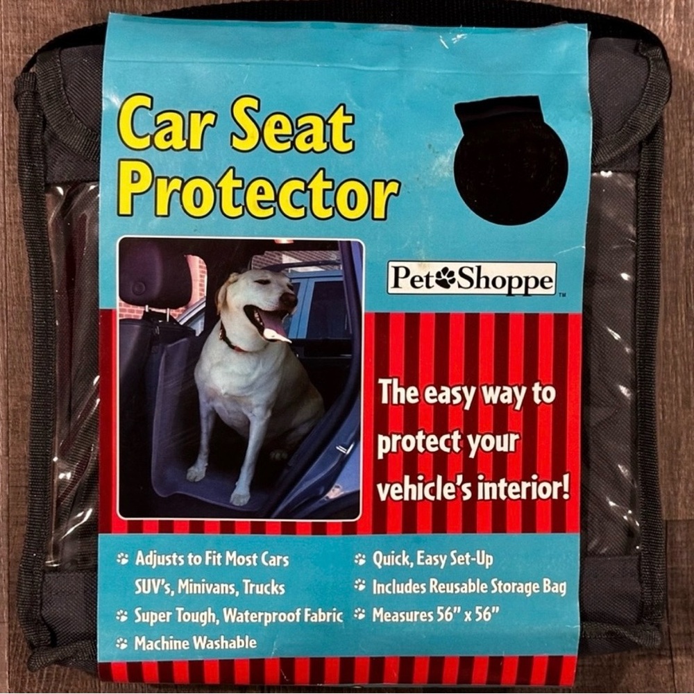 New Pet Shoppe Bluish Gray Car Seat Protector